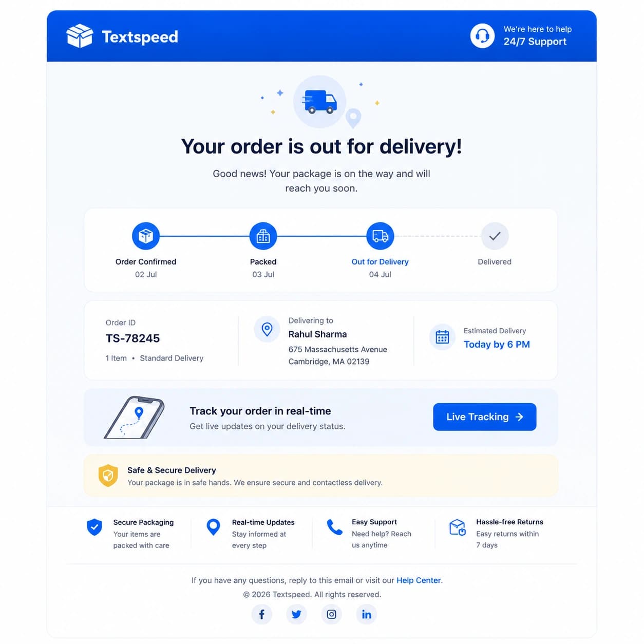 Order Confirmation