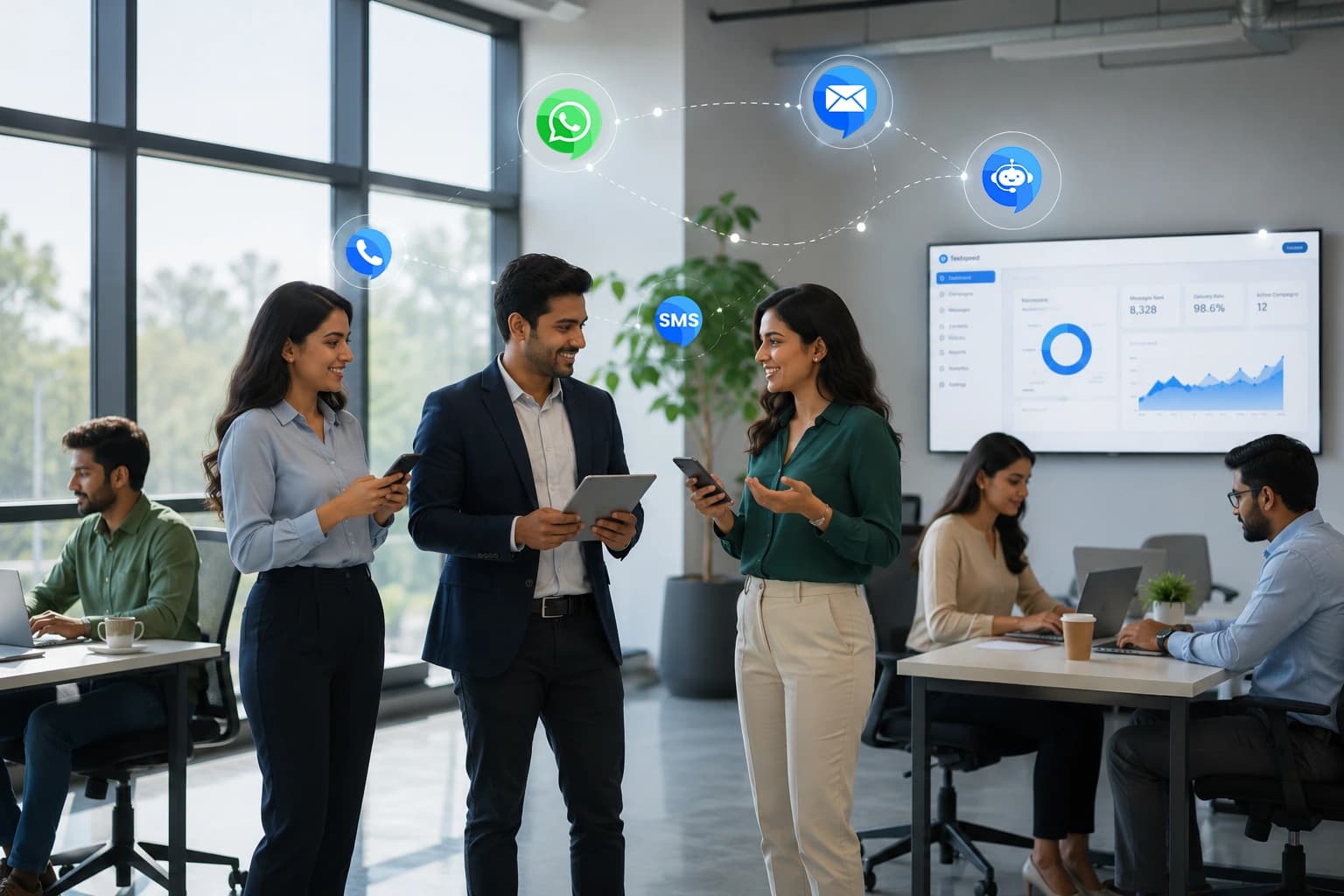 Verified Customer Interaction Visual