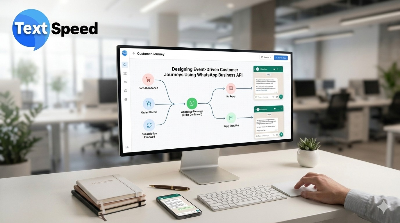 Designing Event-Driven Customer Journeys Using WhatsApp Bulk Message