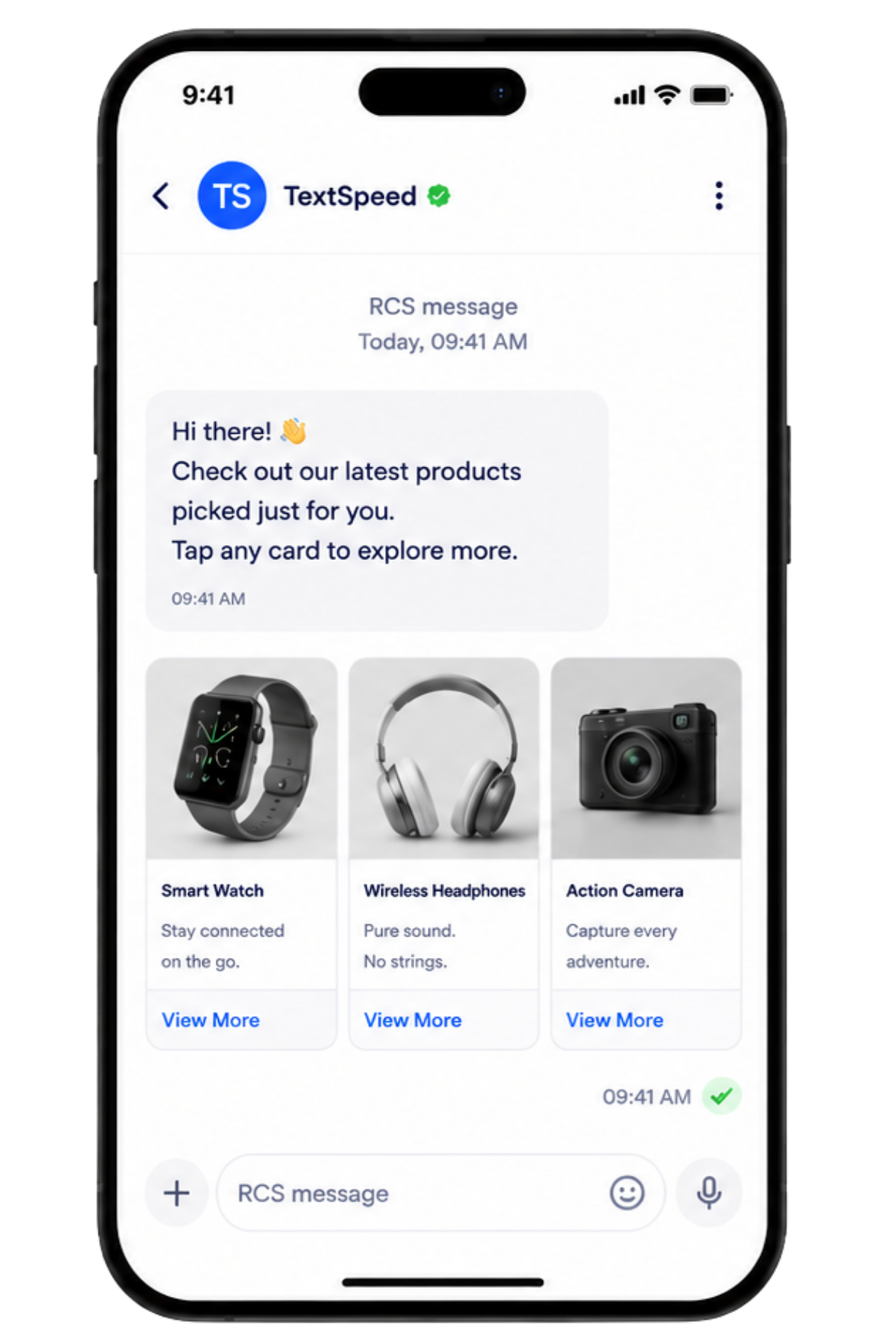 RCS Messaging Preview